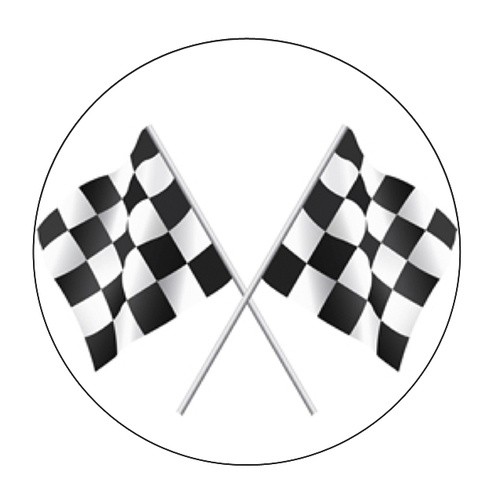 EGC2301A: Motorsport Flags Centre 25mm