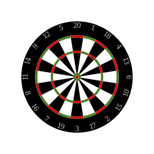 EGC2601A: Darts Centre 25mm