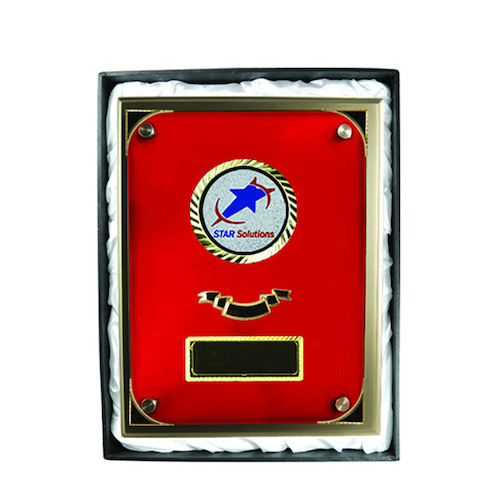 PSR5: Plaque with Glass