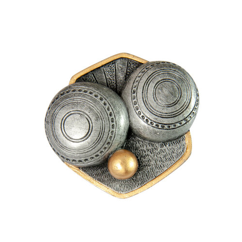 RI58G Lawn Bowls Resin Insert3D